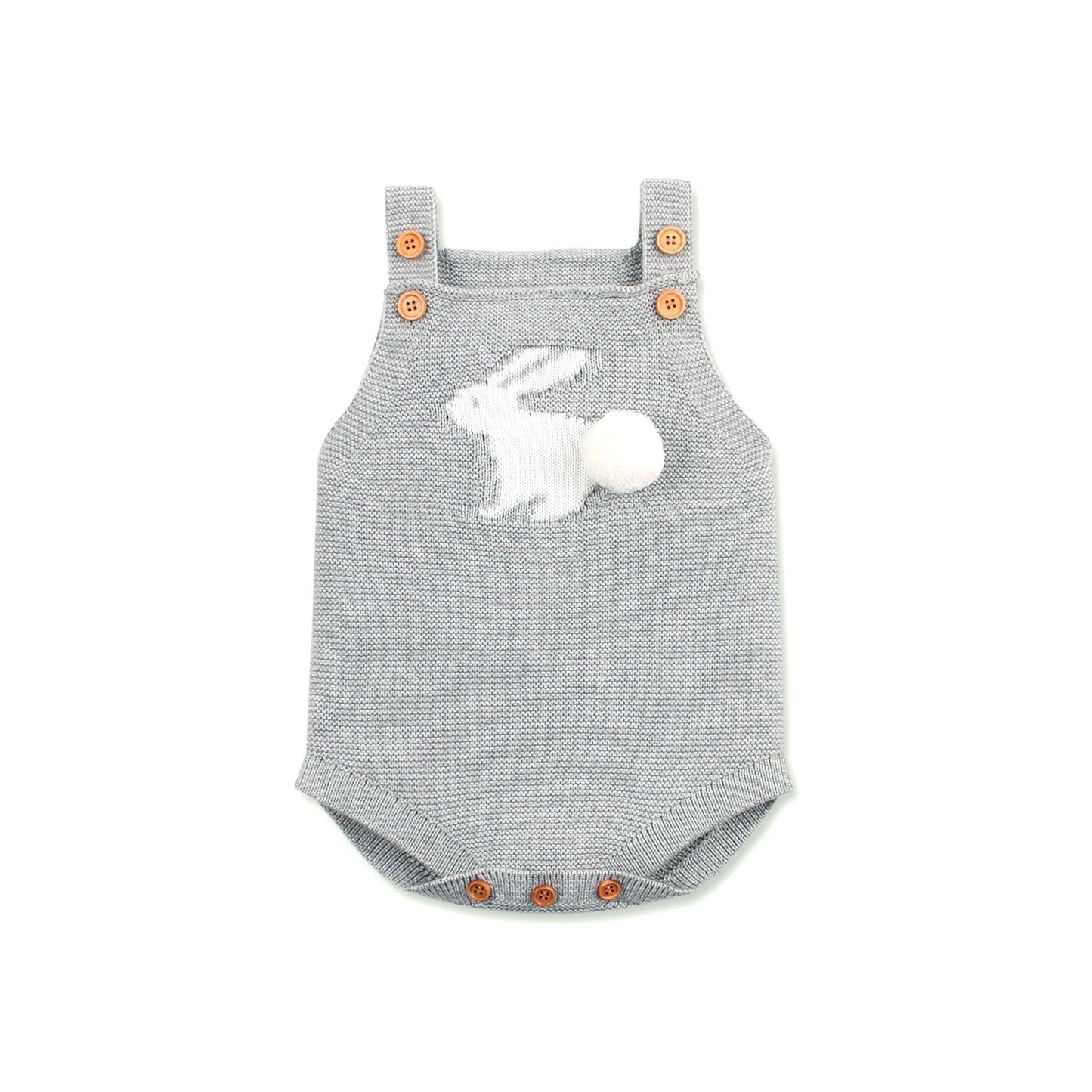 Puffy Rabbit knitted Bodysuit