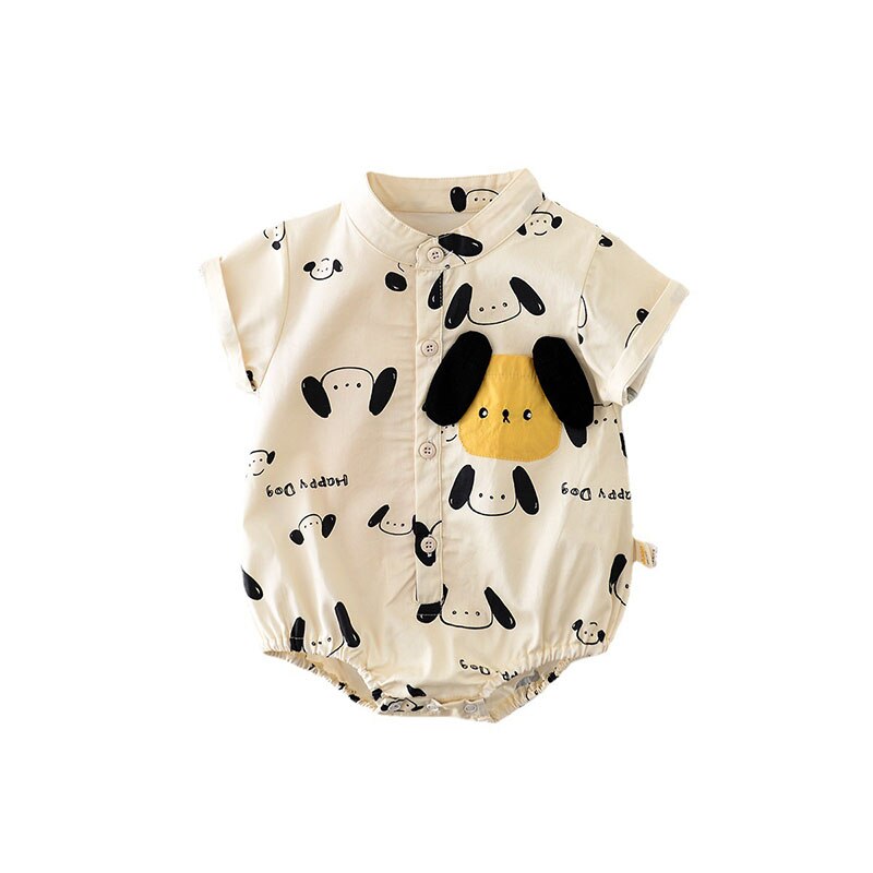 Baby Boy Puppy Romper