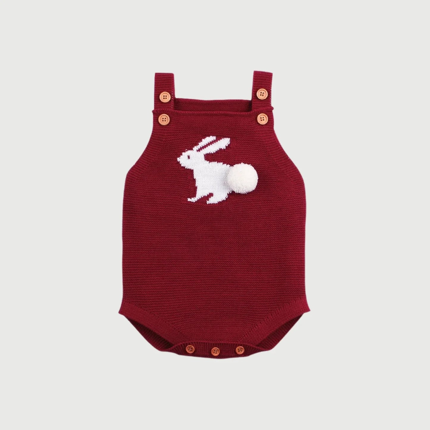 Puffy Rabbit knitted Bodysuit