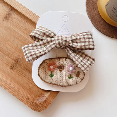Girls Cute Bow Hair Clip