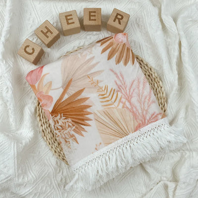 Floral Print Blanket Babies Bed Cover