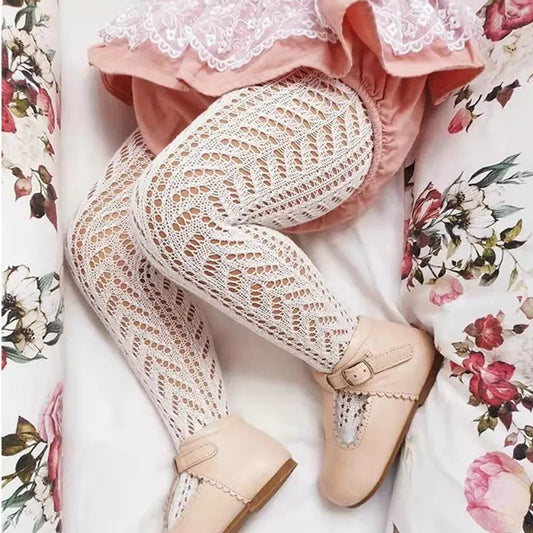 Baby Girl  Hollow Mesh  Stockings