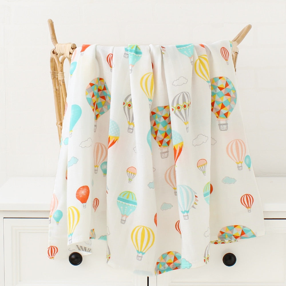 Art Deco Muslin Swaddles