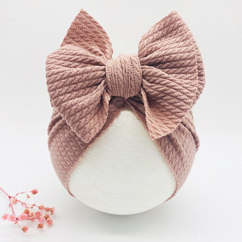 Baby Girl Large Bow Tie Headband