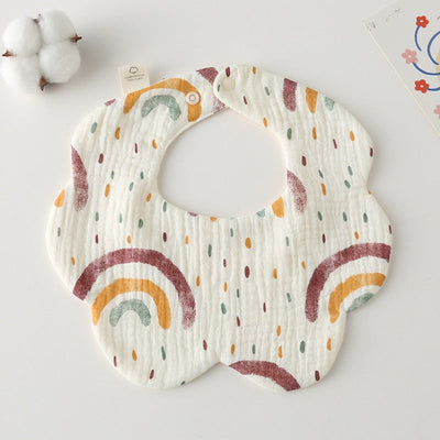Round Petal Feeding Bib