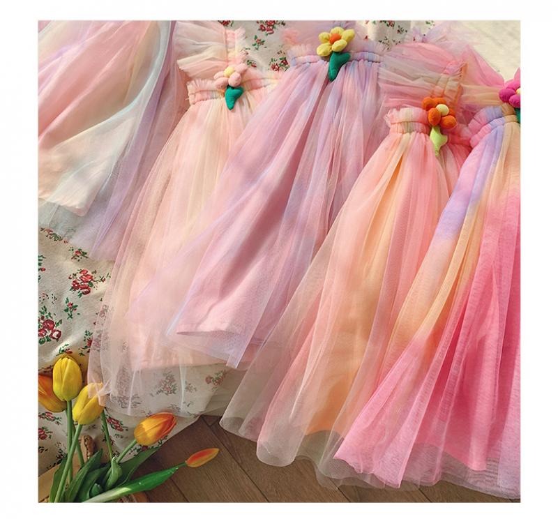 Sunflower Princess Tulle Dress