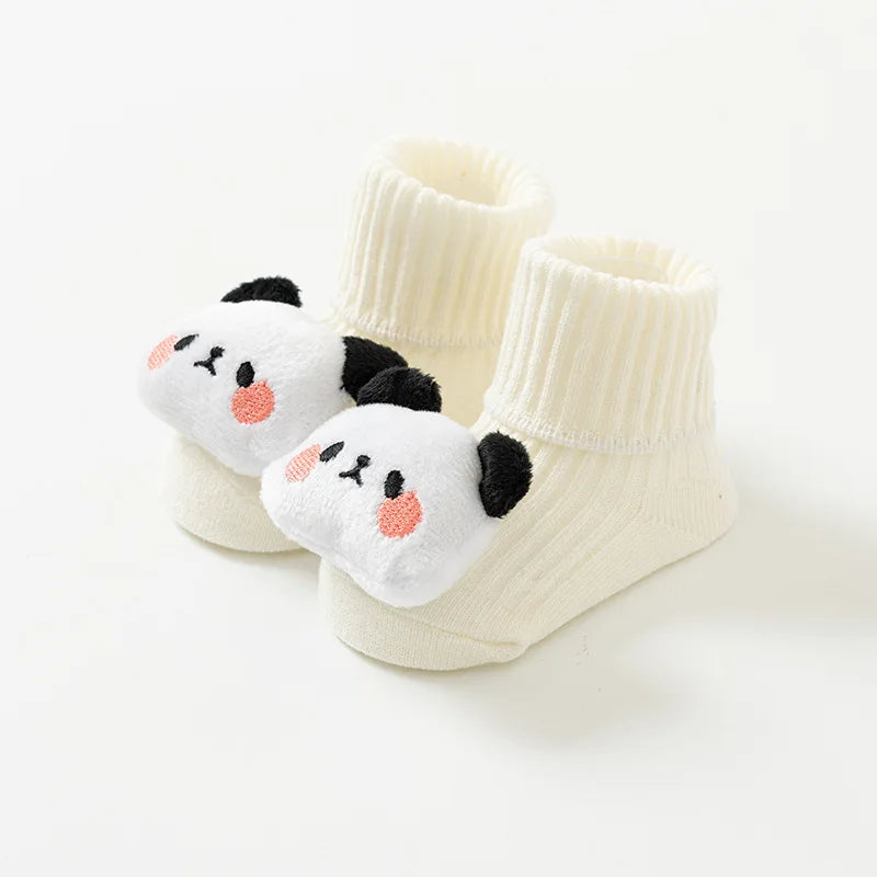 Cartoon Animal Patch Socks