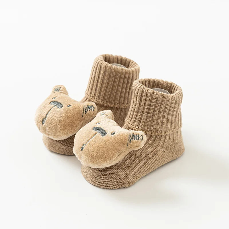 Cartoon Animal Patch Socks