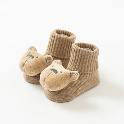 Cartoon Animal Patch Socks