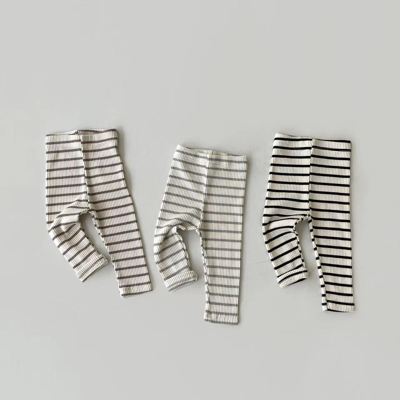 Girls Skinny Ribbed Pants