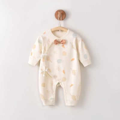 Newborn Bow-Tie Jumpsuit