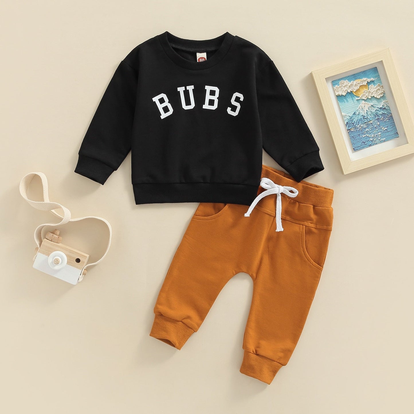 Boys Letter Casual Set