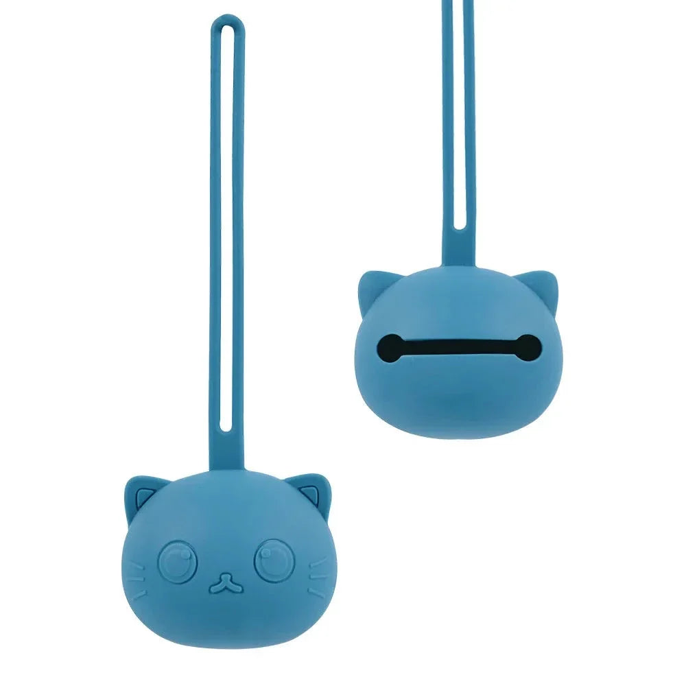 Silicone Cute Cat Shape Pacifier Holder