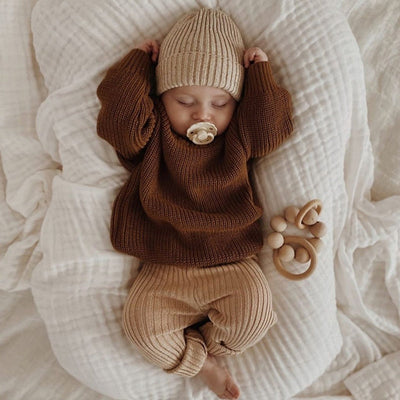 Knitted Round Neck Sweater