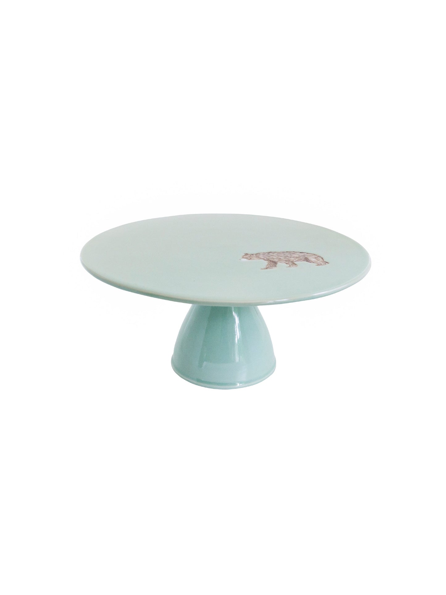 Fauna Ceramic Cake Stand