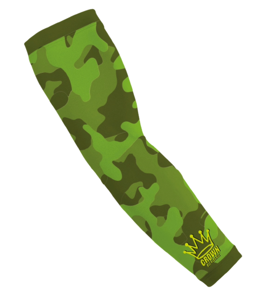 CROWN PICKLEBALL - SLEEVE - RAIN FOREST CAMO (Green)
