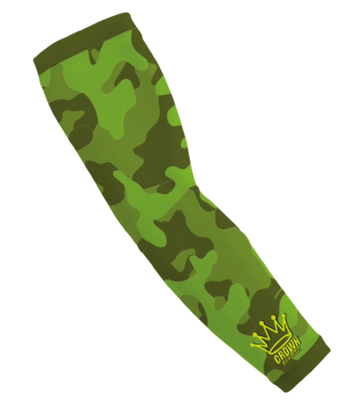 CROWN PICKLEBALL - SLEEVE - RAIN FOREST CAMO (Green)