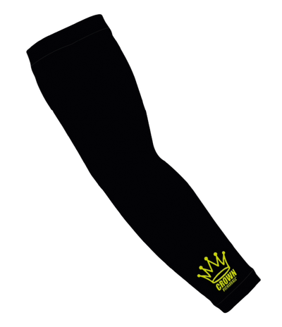 CROWN PICKLEBALL - SLEEVE - SERIOUS BLACK (Black/Yellow)