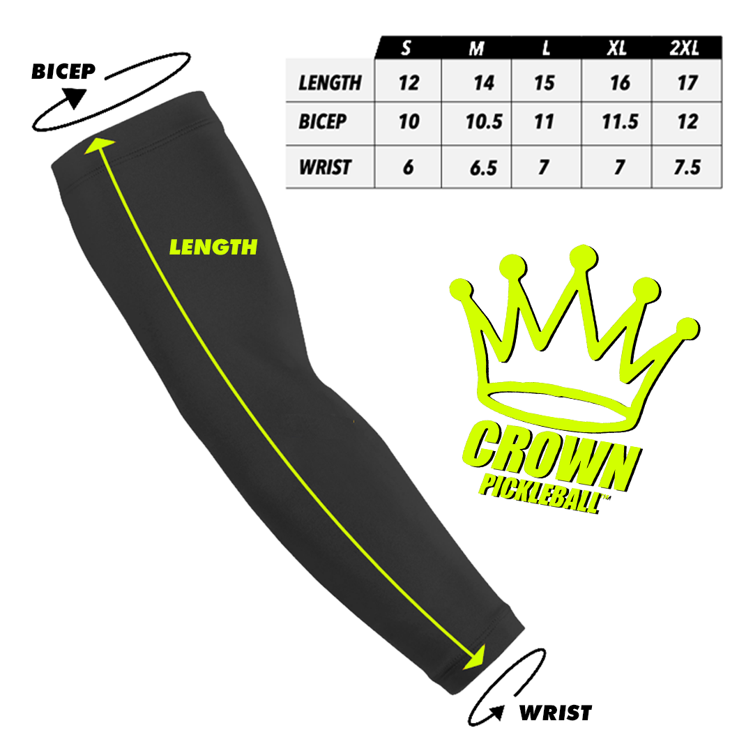 CROWN PICKLEBALL - SLEEVE - CROWN CHARCOAL CAMO (Charcoal)