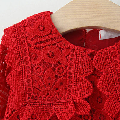 Long Sleeve Lace Dress