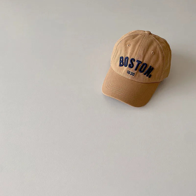 Boston Embroidered Baseball Cap