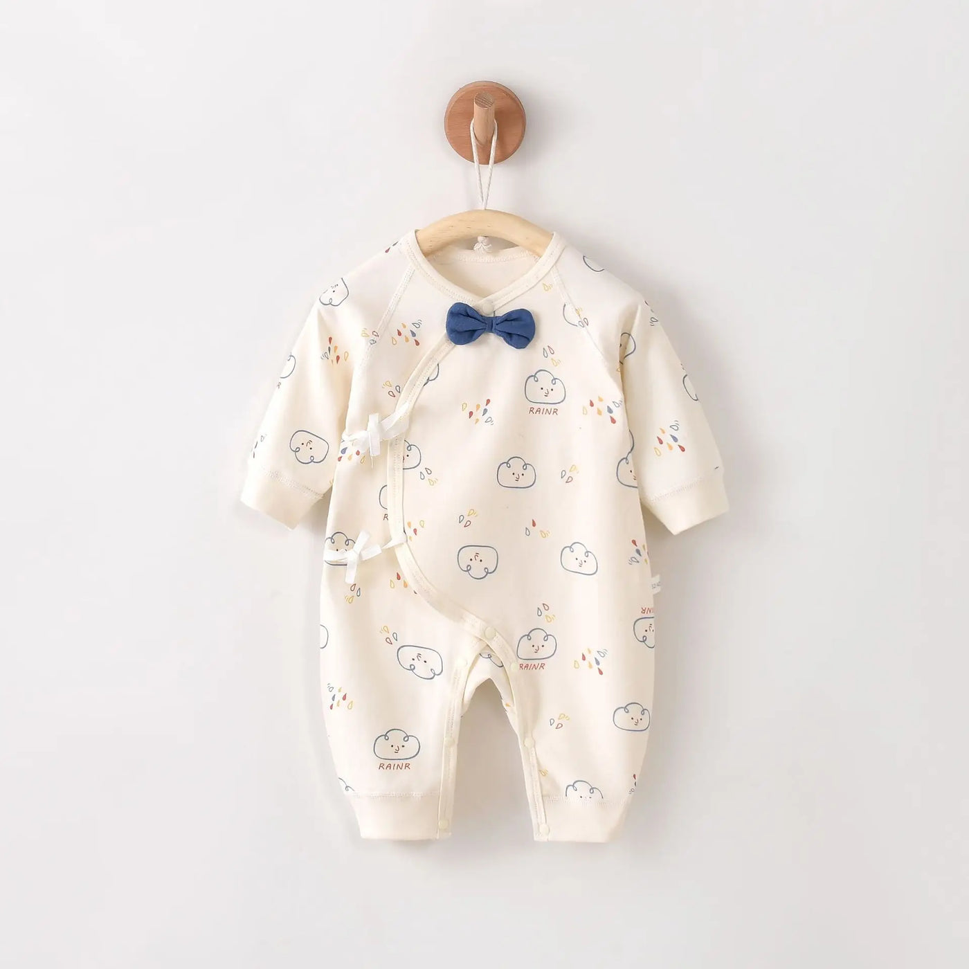 Newborn Bow-Tie Jumpsuit