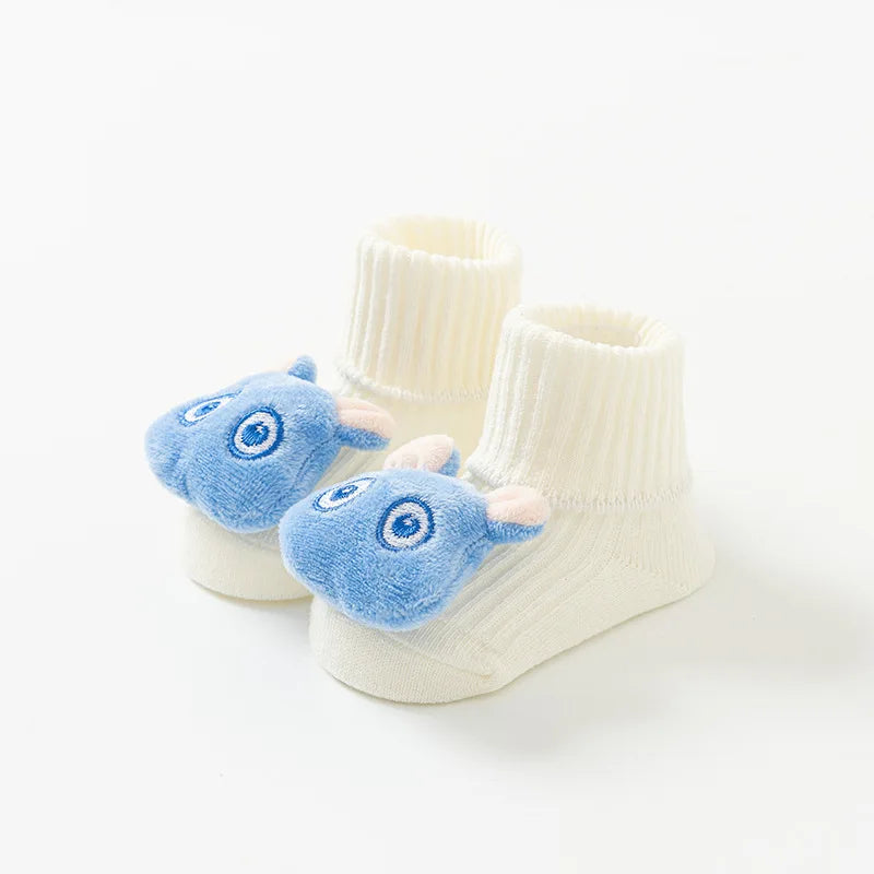 Cartoon Animal Patch Socks