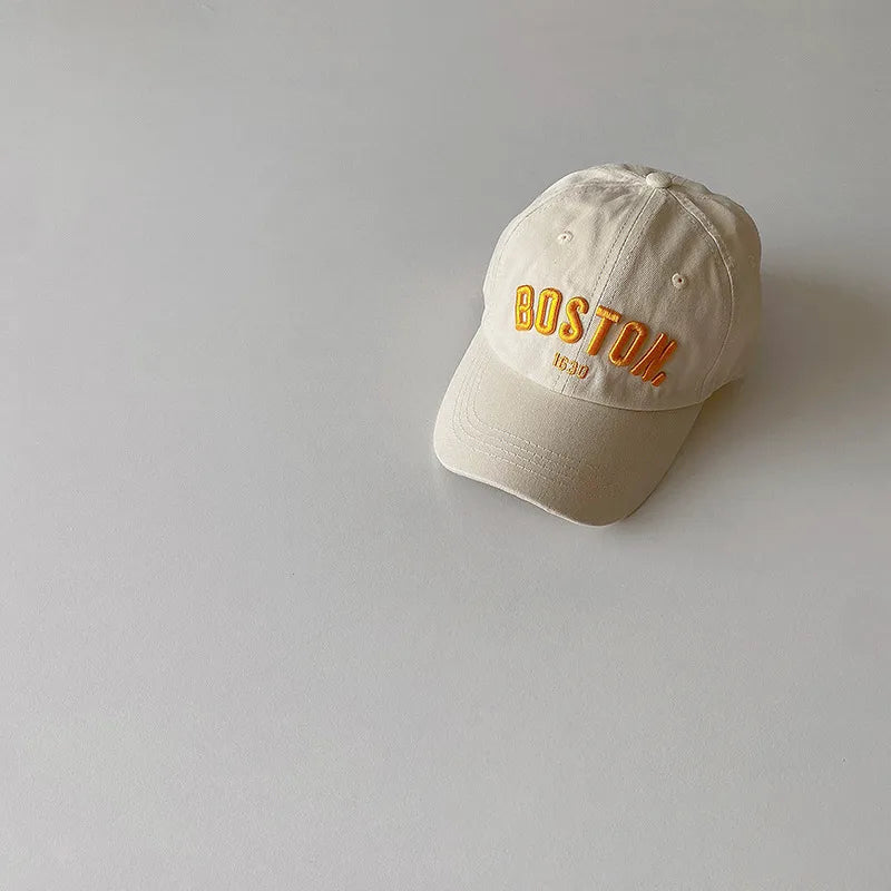 Boston Embroidered Baseball Cap