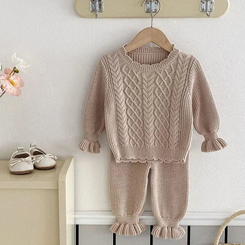 Knitting Sweater Lounge Set