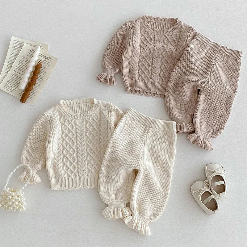 Knitting Sweater Lounge Set