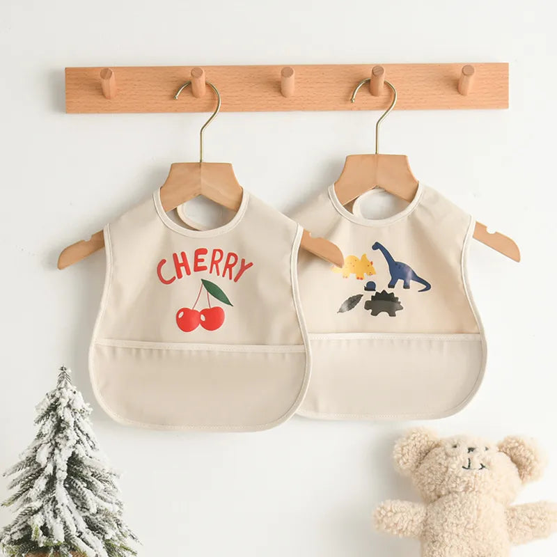 Cartoon Baby Feeding Bibs