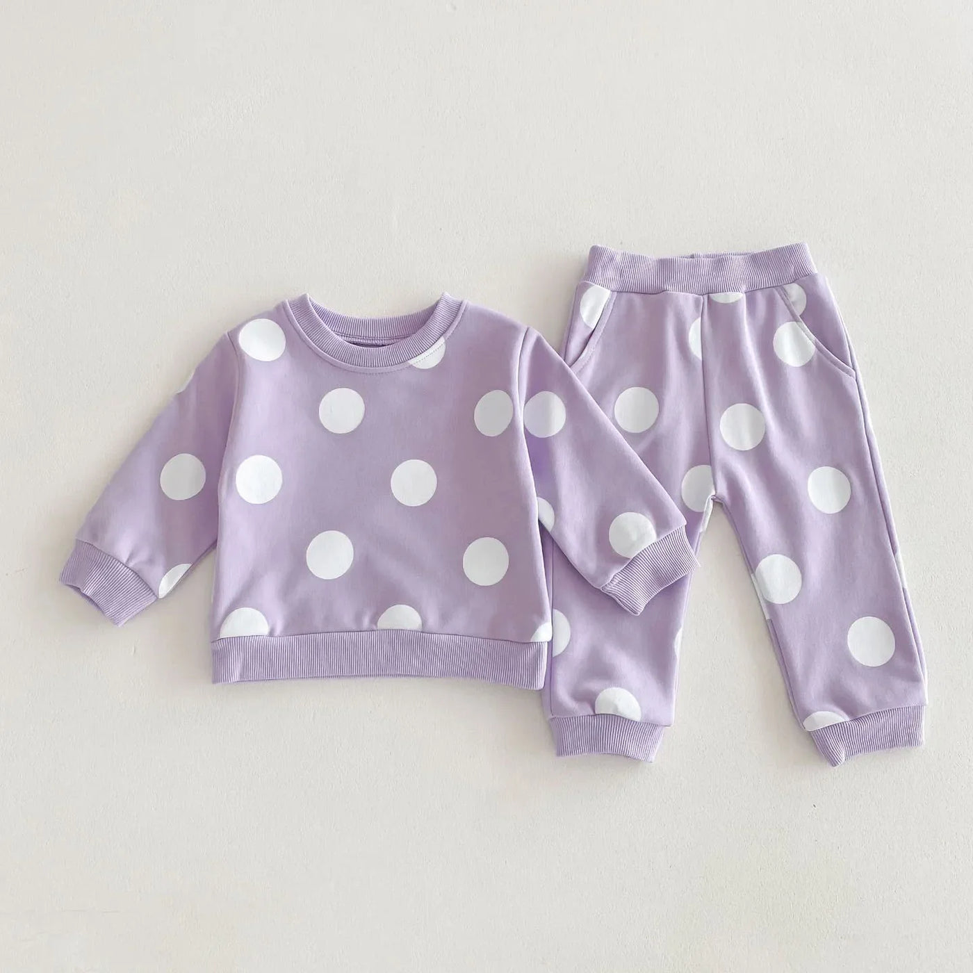 Polka Dot Jogger Set