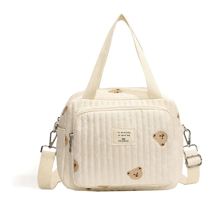 Embroidery Diaper Handbag