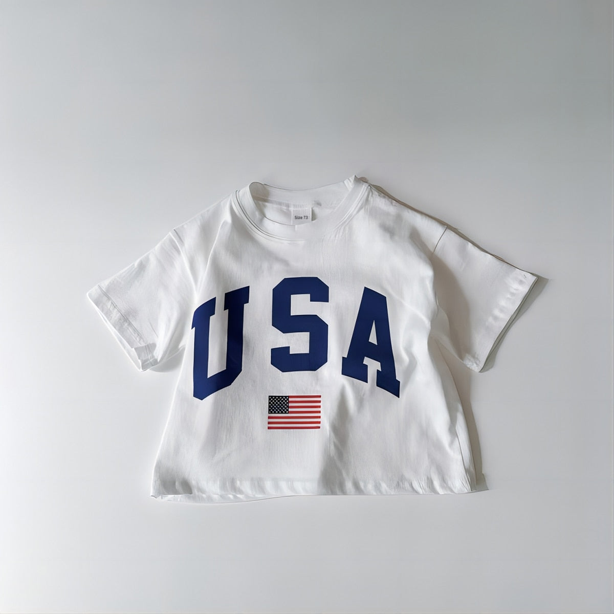 USA Print Short Sleeve T-Shirt