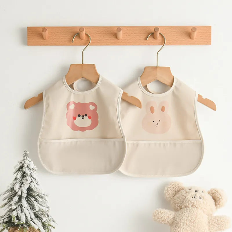 Cartoon Baby Feeding Bibs