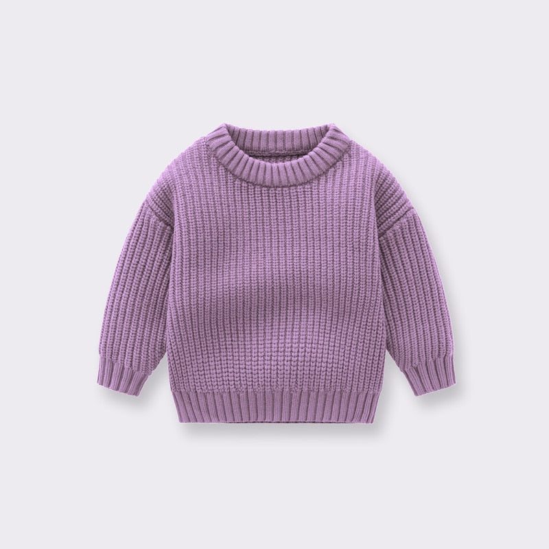 Knitted Round Neck Sweater