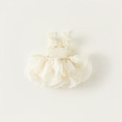 Solid Party Tulle Dress