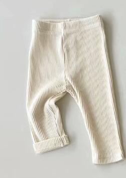 Girls Skinny Ribbed Pants