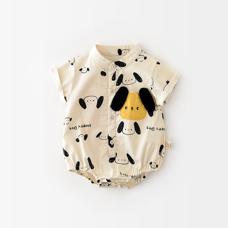 Baby Boy Puppy Romper