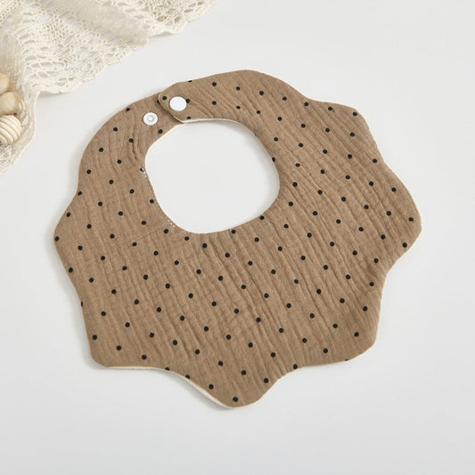Petal Muslin Cotton Bibs