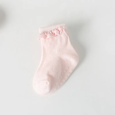 Non Slip Frill Socks