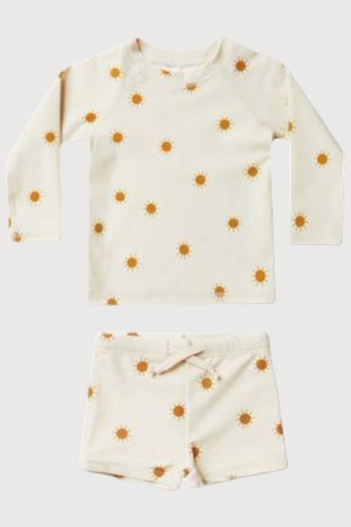 Long Sleeve Printed Swimwear