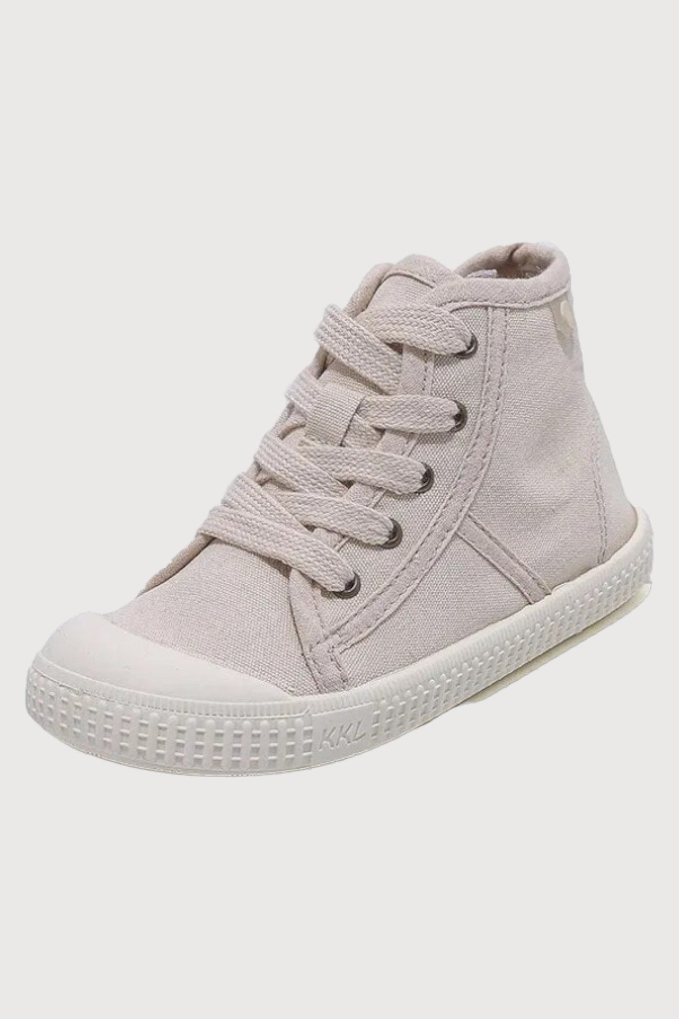 High Top Canvas Lace up Sneakers