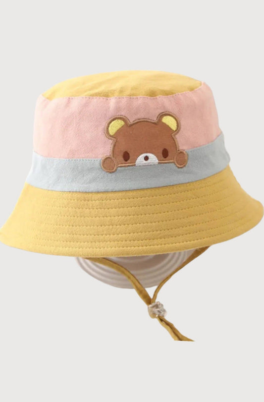 Animal Print Reversible Baby Bucket Hat