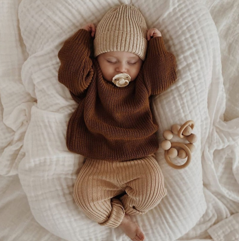 Oversized Knitted Round Neck Sweater