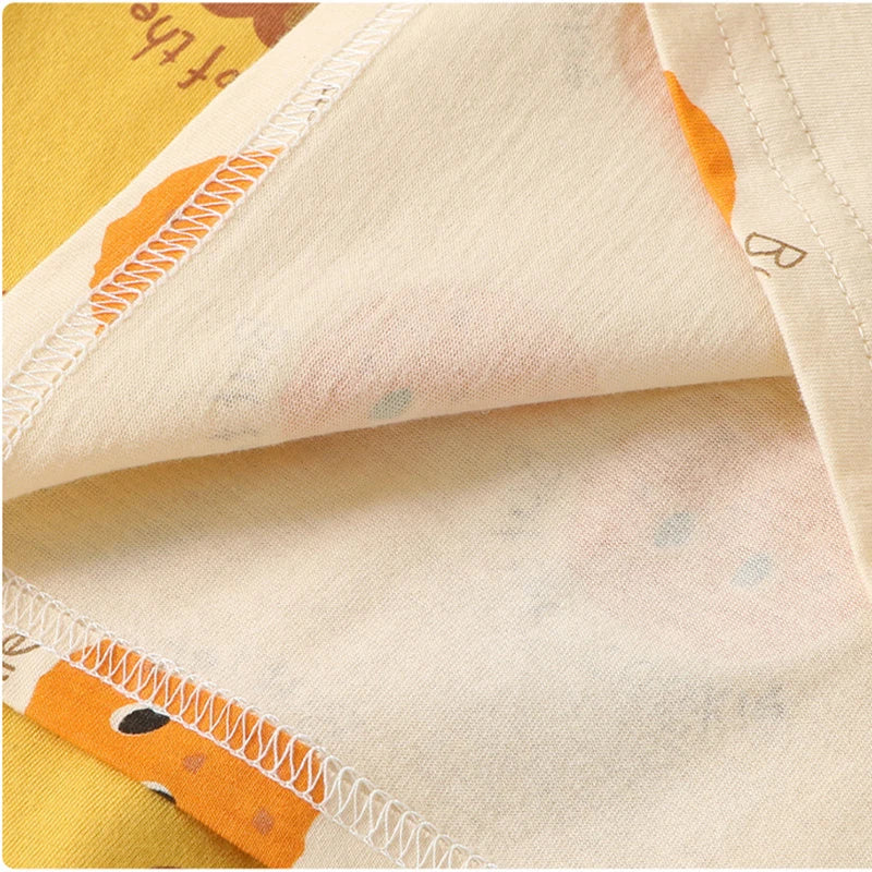 Cartoon Print Short Sleeve T-shirt