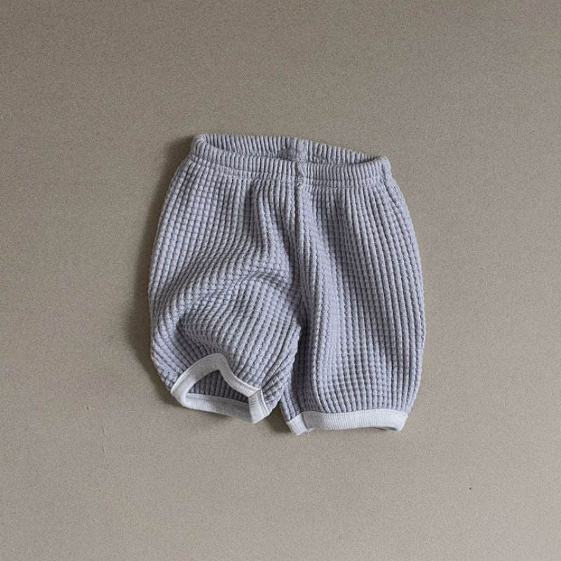 Waffle Sportswear Shorts Set