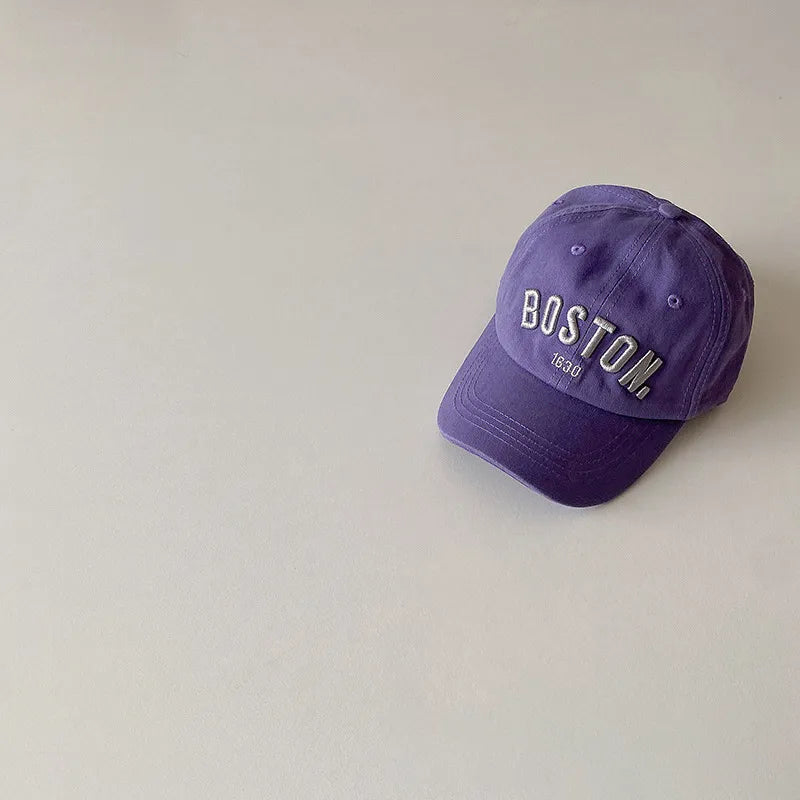 Boston Embroidered Baseball Cap