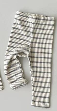 Girls Skinny Ribbed Pants