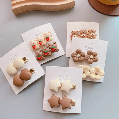 Girls Cute Bow Hair Clip